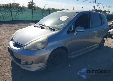 2007 Honda Fit Sport z USA, uszkodzony, nr VIN JHMGD38637S031785